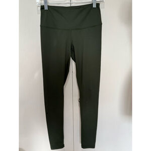 Women's Zella spandex Leggings Size S Green wide waistband